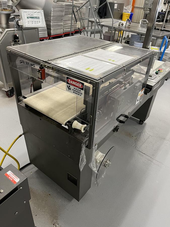 Used Clamco L-Bar Sealer - Shrink Wrapper with Heat Tunnel