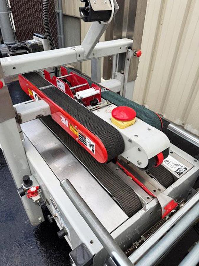 Used 3M-Matic 700r Top & Bottom Random Case Sealer – Taper 3-Inch