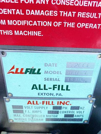 Used All-Fill Checkweigher complete with Reject Station