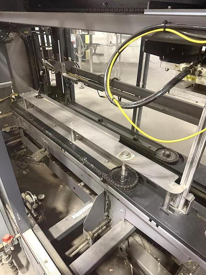 Used PEARSON CE25 Case Erector - Case Former with Nordson ProBlue 7 Hot Glue System, Year 2015