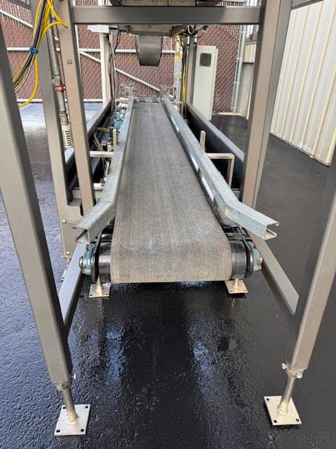 Used Combi Packaging Systems Automatic Drop Style Case Packer with Lane Divider