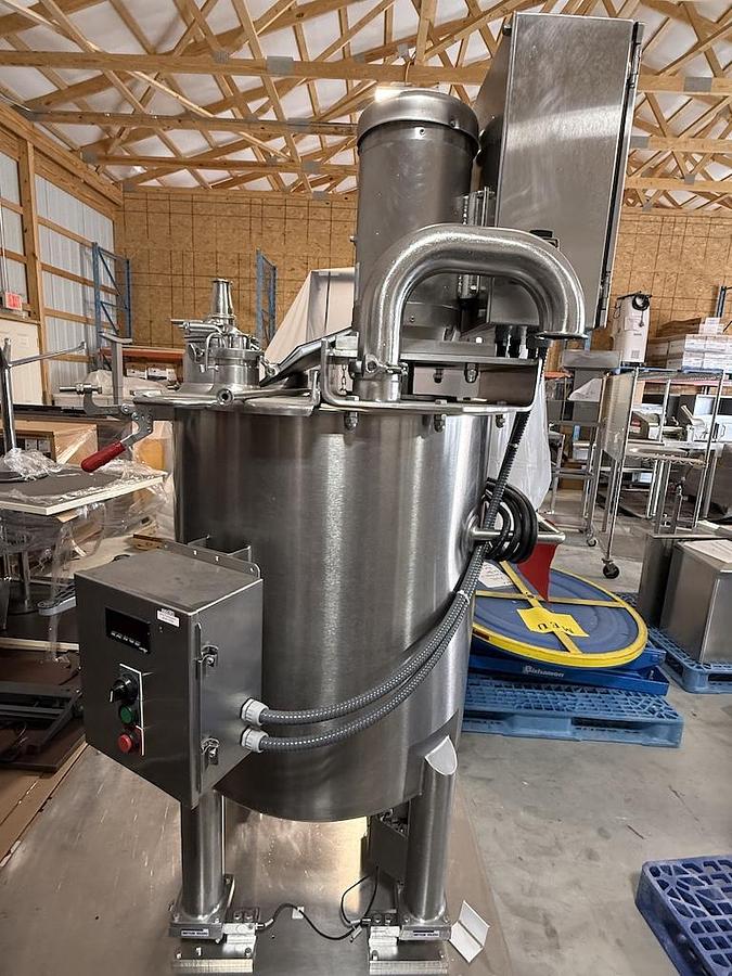 Used Lee 80 Gallon 316 Stainless Steel Mix Tank on Weight Load Cells