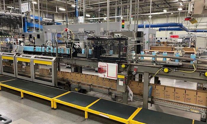 Used Hartness Case Packer Tray Packer, Model 935