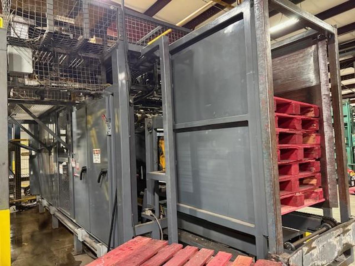 Used Production Automation Inc (PAI) Case Palletizer, model 4500