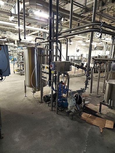 Used Packaging Dynamics 40 Valve Rotary Liquid Bottle Filler with DTM 12 Head Capper