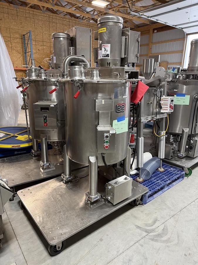 Used Lee 80 Gallon 316 Stainless Steel Mix Tank on Weight Load Cells