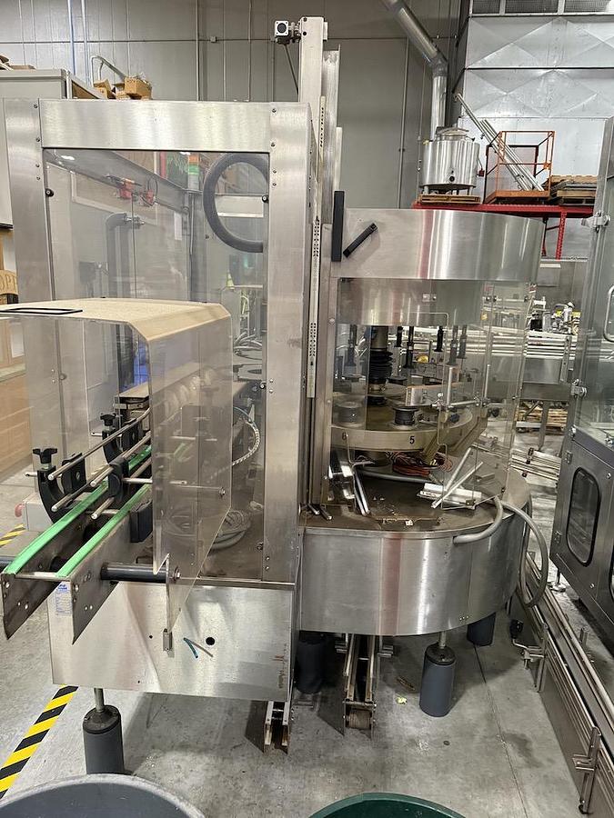 Used P.E. Rotary Pressure Sensitive Labeler - Modular