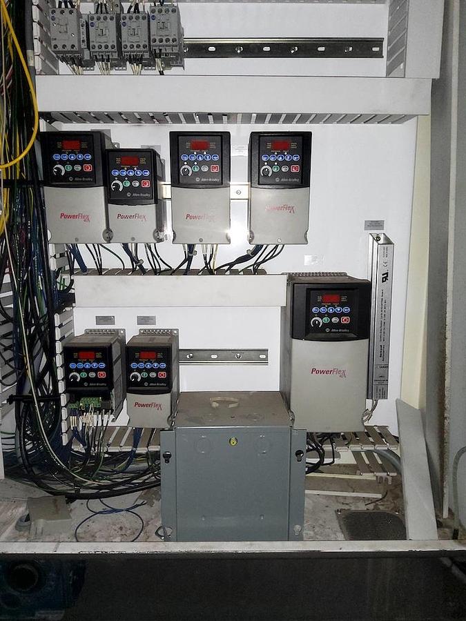 Used Busse / SJI Automatic High Level Bulk Container Depalletizer, Model W3002