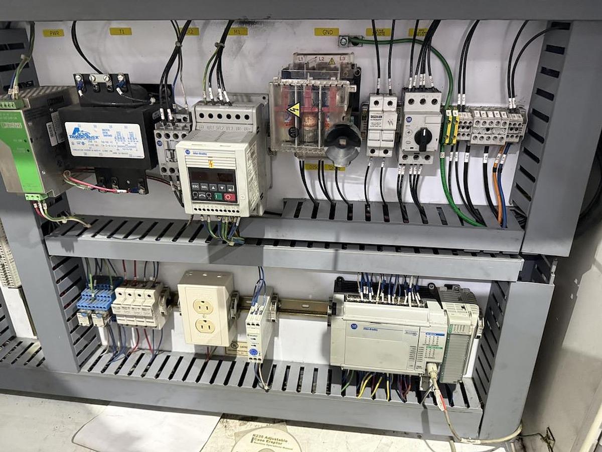 Used Pearson Case Former - Case Erector Model R235 with Nordson 