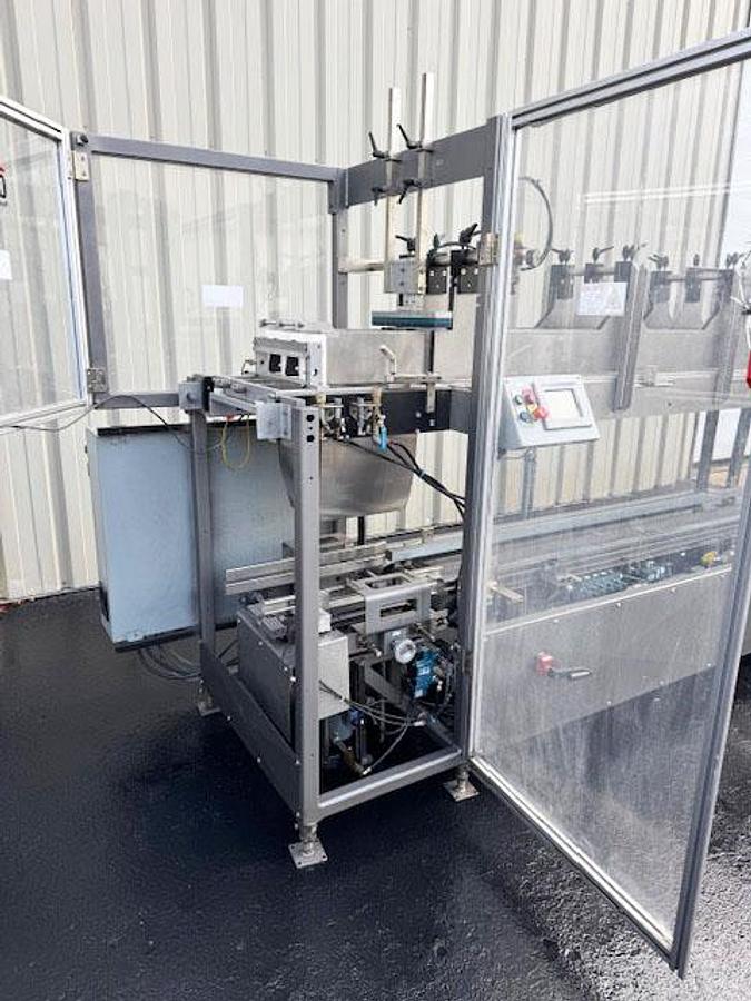 Used Combi Packaging Systems Automatic Drop Style Case Packer with Lane Divider