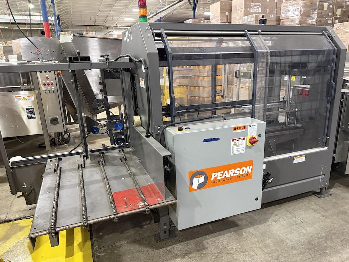 Used PEARSON CE25 Case Erector - Case Former Taper, Year 2008
