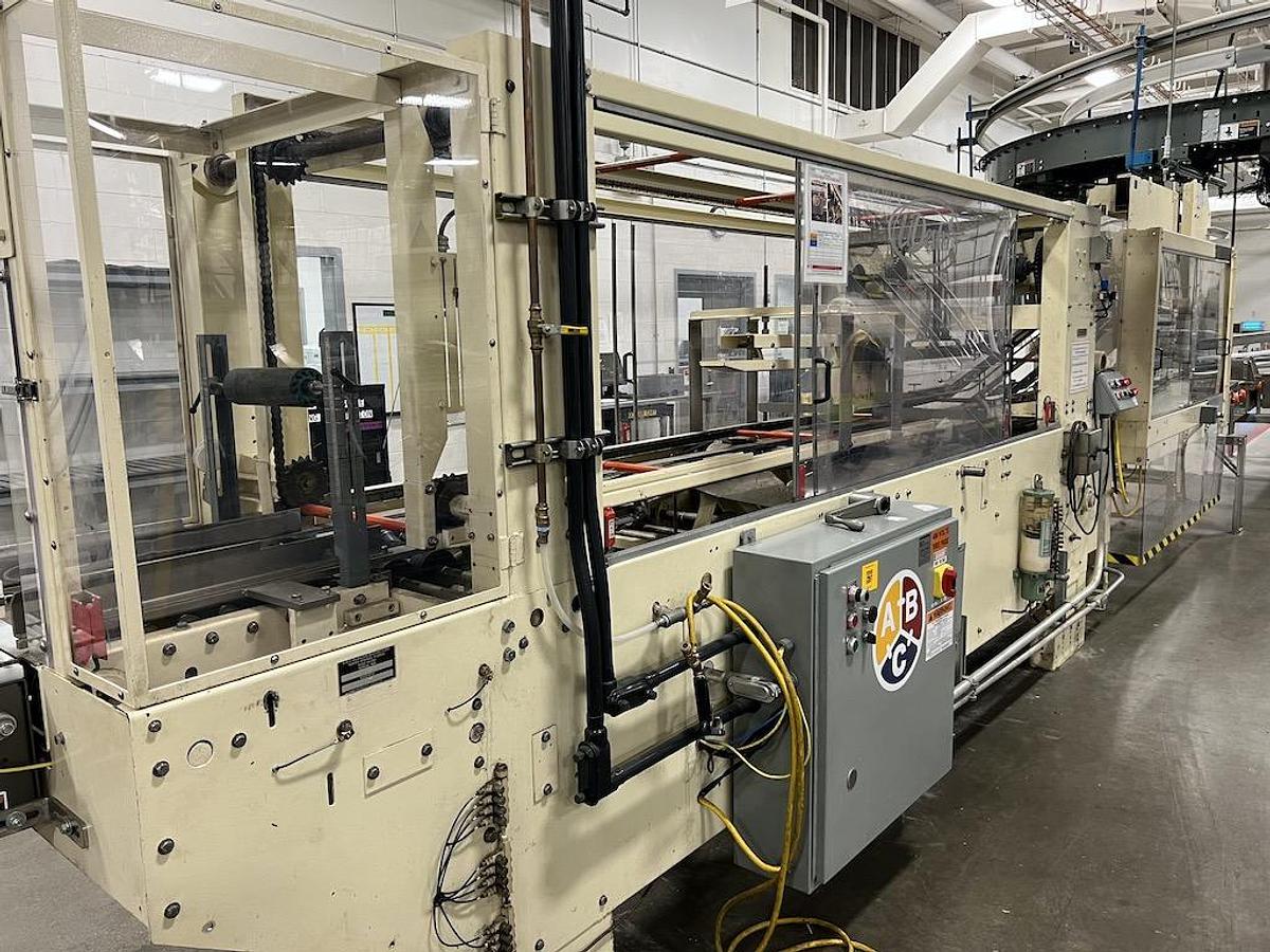 Used US Bottlers 54 Valve Explosion Proof Distilled Spirits Alcohol Beverage Bottling Line
