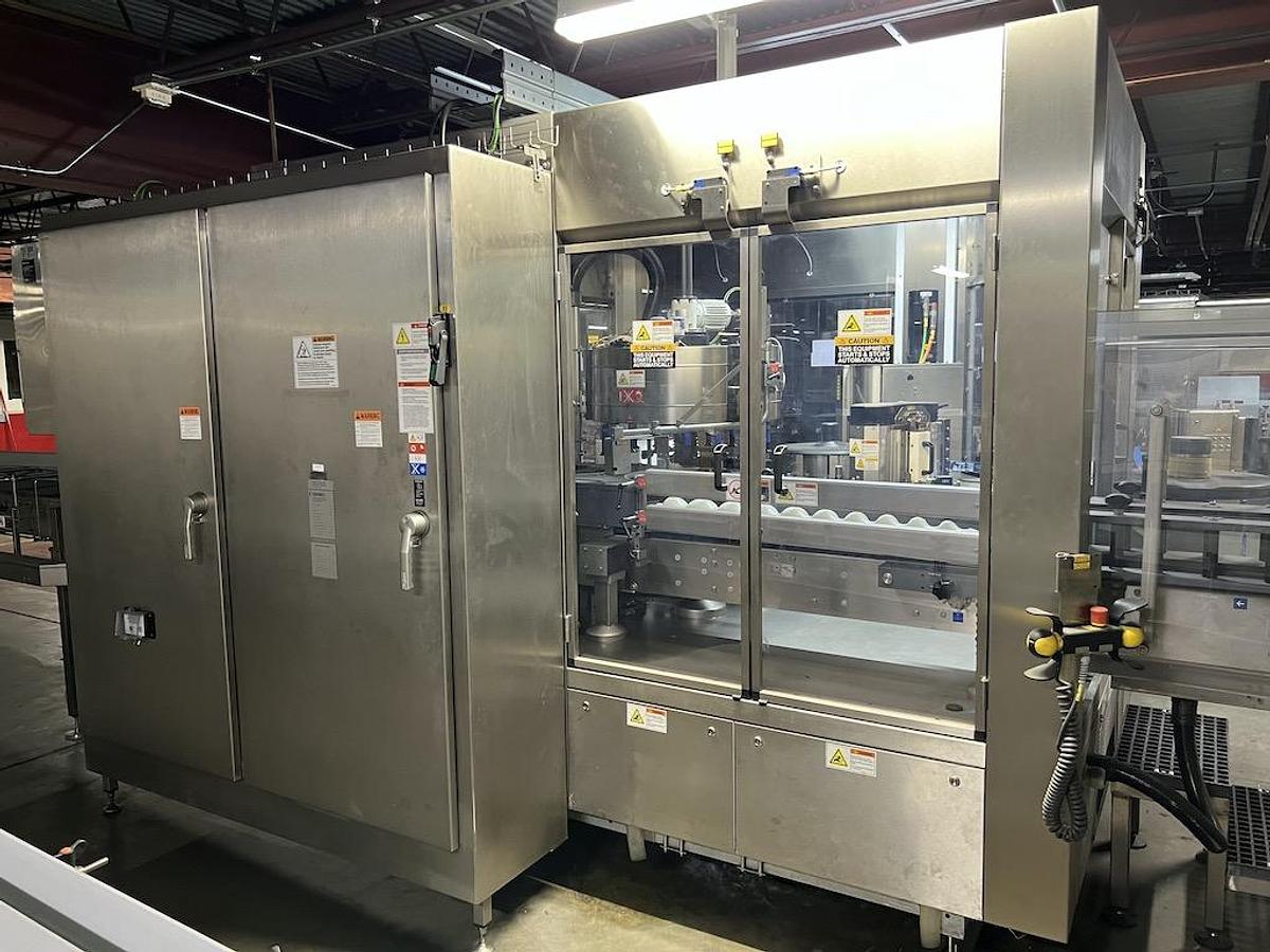 Used Complete used Krones 54,000 BPH Water Bottling Line, Year 2017