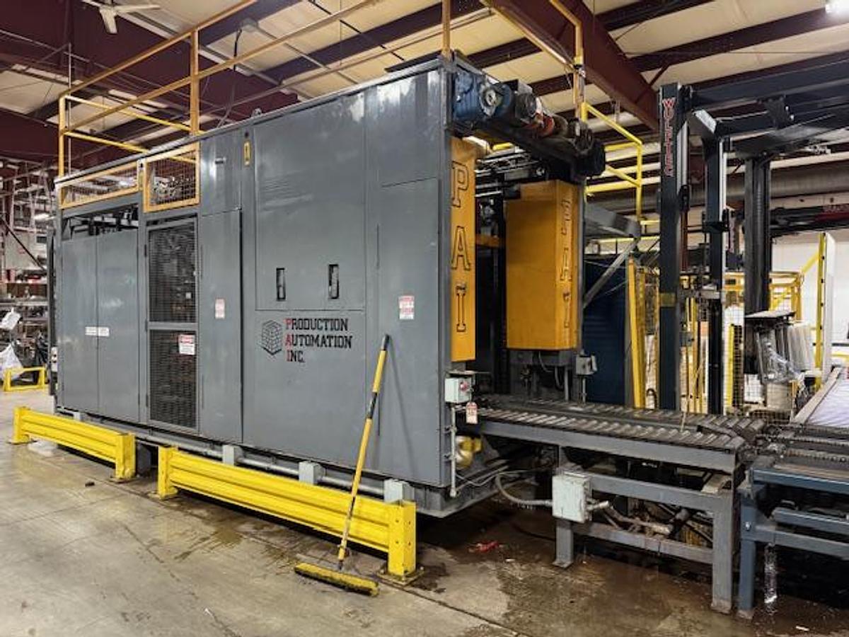 Used Production Automation Inc (PAI) Case Palletizer, model 4500