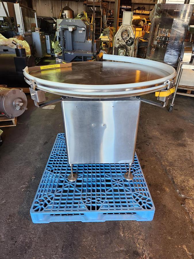 Used 48 Inch Diameter Rotary Accumulation Table