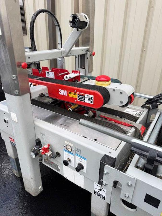 Used 3M-Matic 700r Top & Bottom Random Case Sealer – Taper 3-Inch