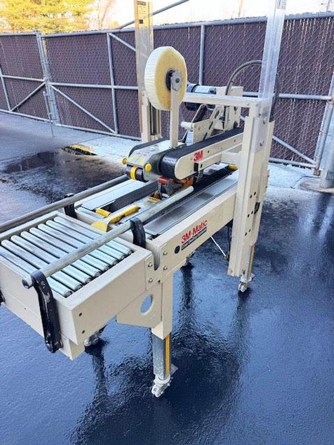 Used 3M-Matic 77R Random Case Sealer, Top & Bottom Taper
