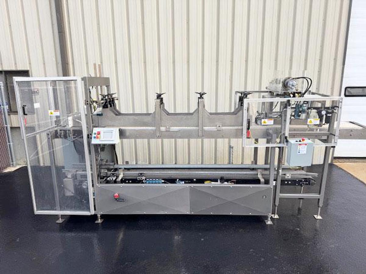 Used Combi Packaging Systems Automatic Drop Style Case Packer with Lane Divider