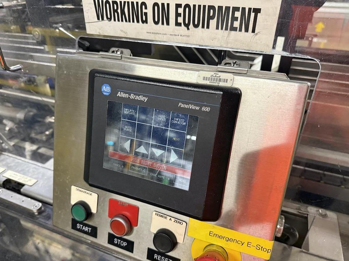 Used Hartness Model 835 Flex Case Packer - Tray Packer