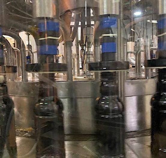 Used U.S. Bottlers Bottle Filler and Capper