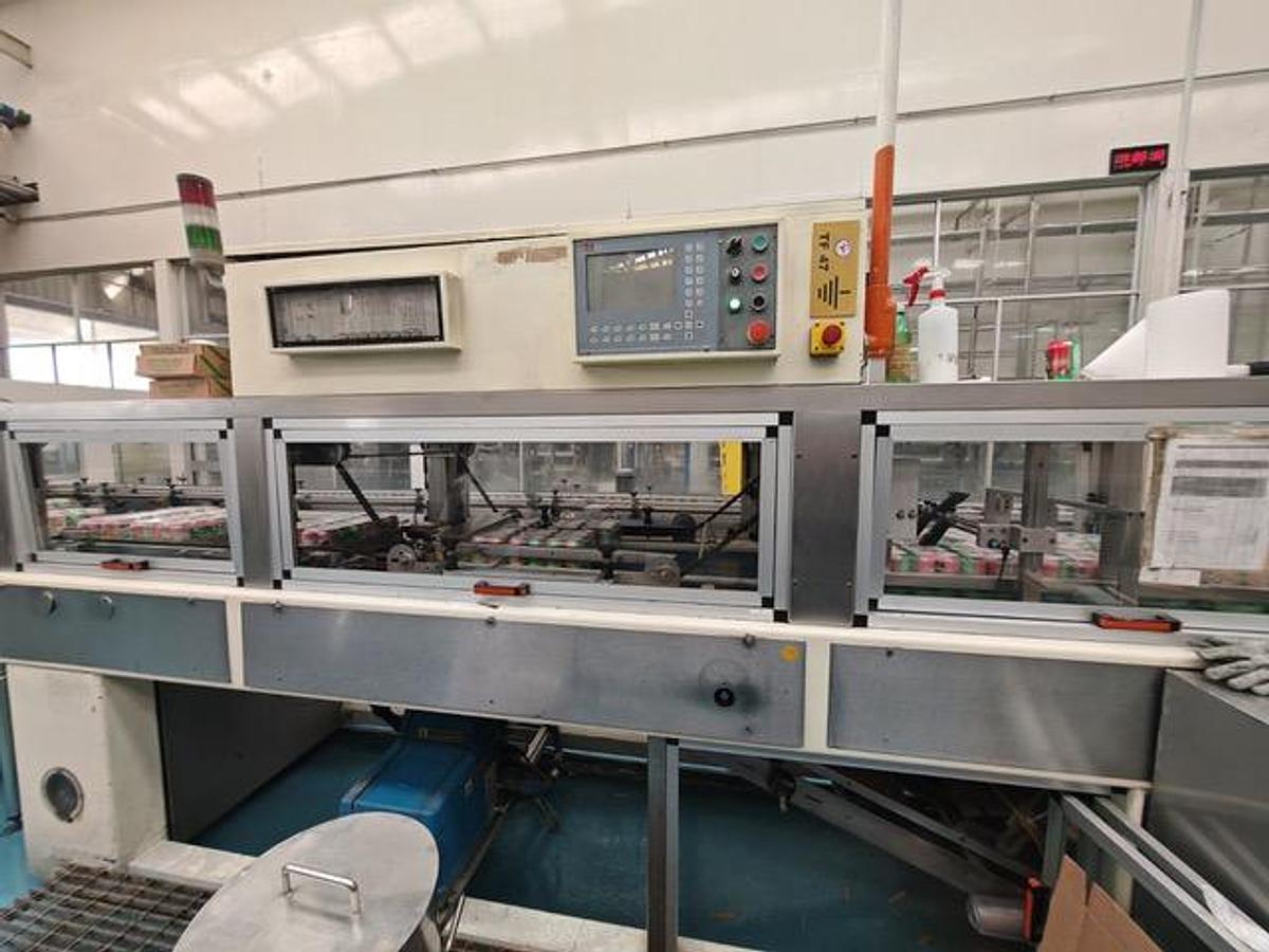 Used Complete Beverage Can Line with Sarcmi 20 Valve Can Filler / Comaco 4 Head Seamer