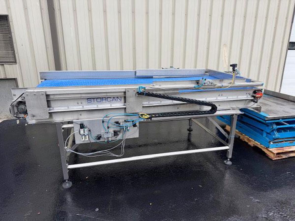 Used STORCAN Semi-Automatic Depalletizer