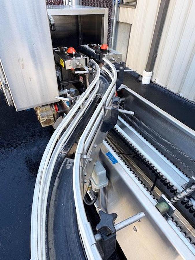 Used Bevco Gripper Bottle Rinser