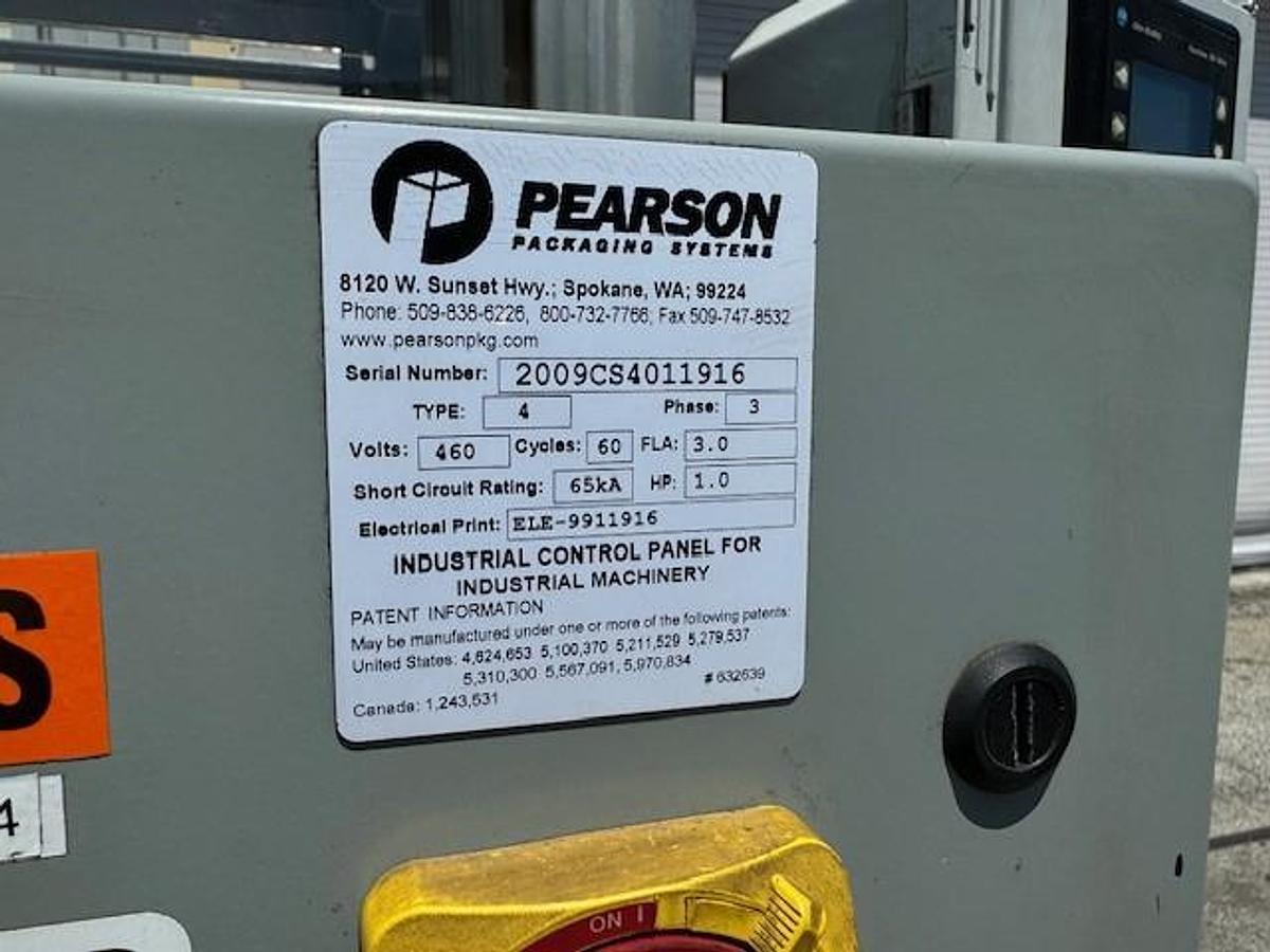 Used Pearson Packaging Case Sealer - Top Taper model CS401 