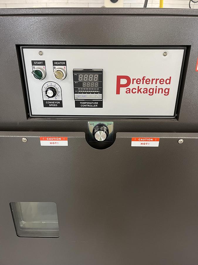 Used Clamco L-Bar Sealer - Shrink Wrapper with Heat Tunnel