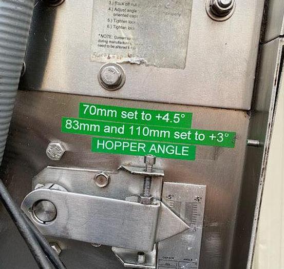 Used Aidlin Cap Sorter Feeder