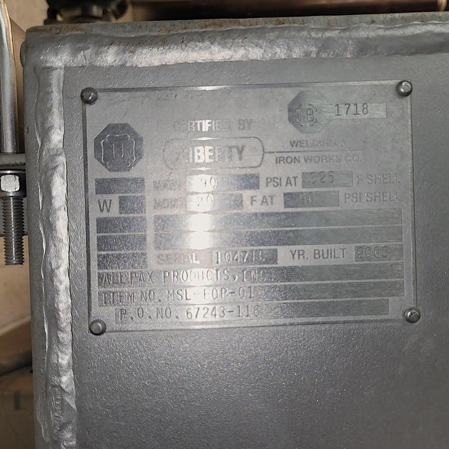 Used Allpax 1300 Rotary Water Immersion Retort System