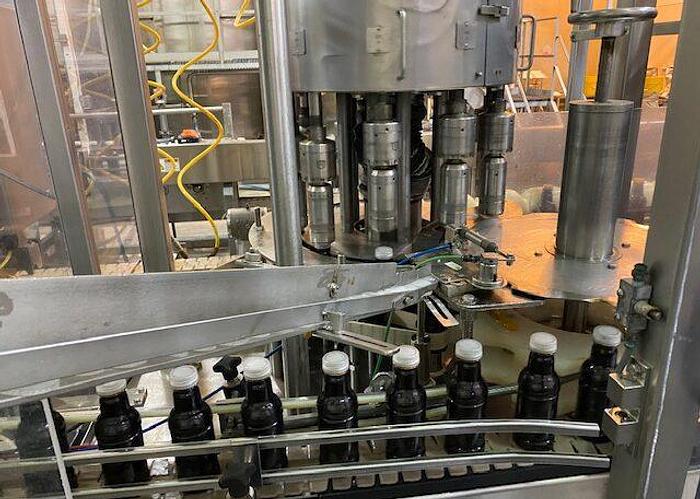 Used U.S. Bottlers Bottle Filler and Capper