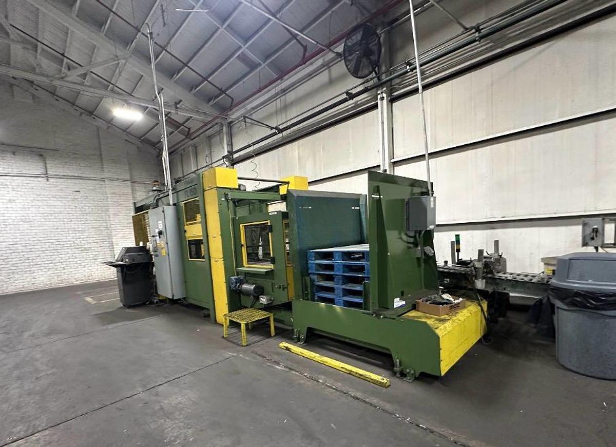 Used Columbia Case Palletizer, Low Level Model FL150