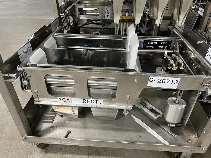 Used Hartness Case Packer Tray Packer Hartness Model 835 Flex Case Packer Tray Packer with Servo Laner