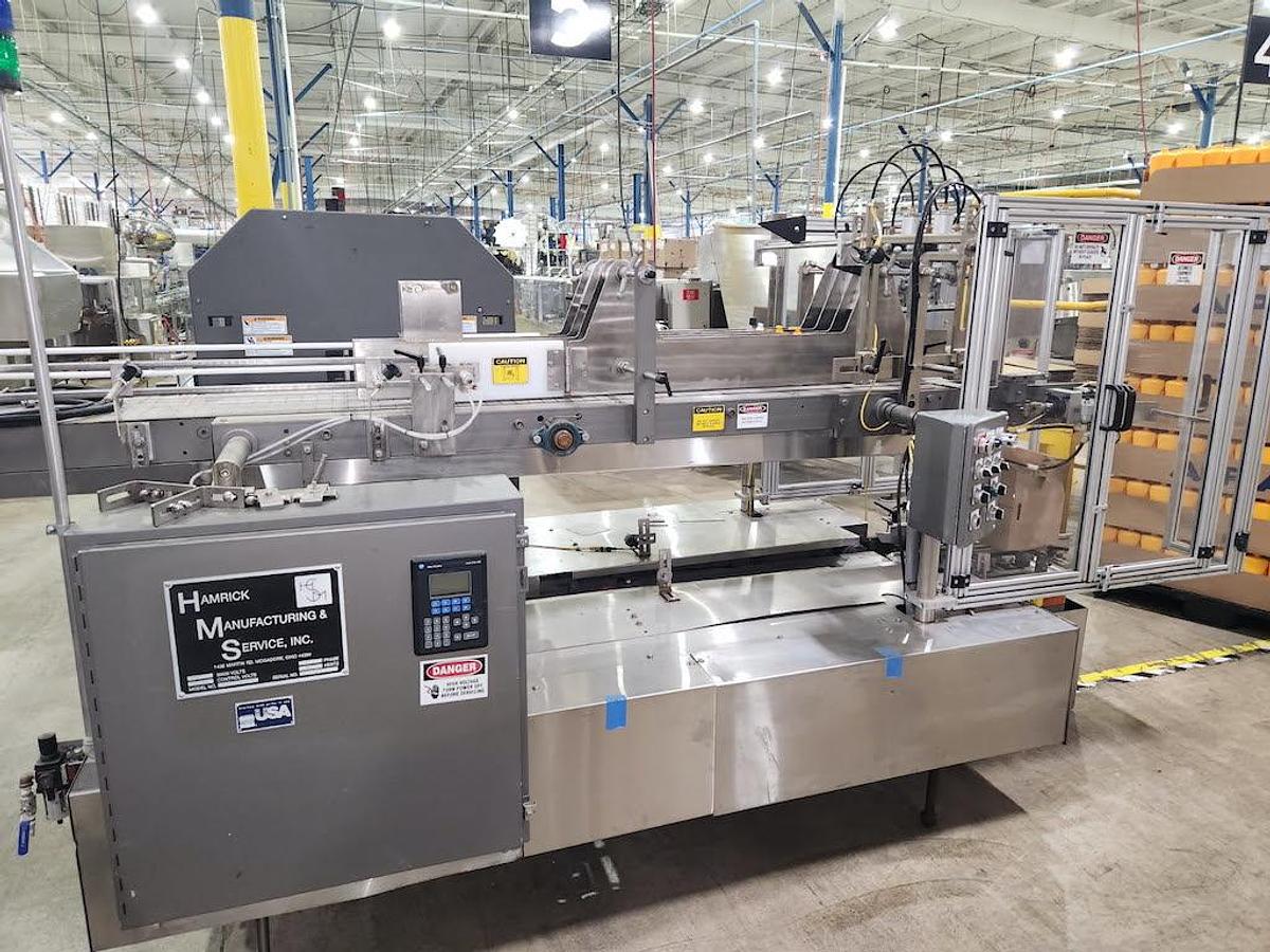 Used Hamrick Challenger Automatic Case Packer