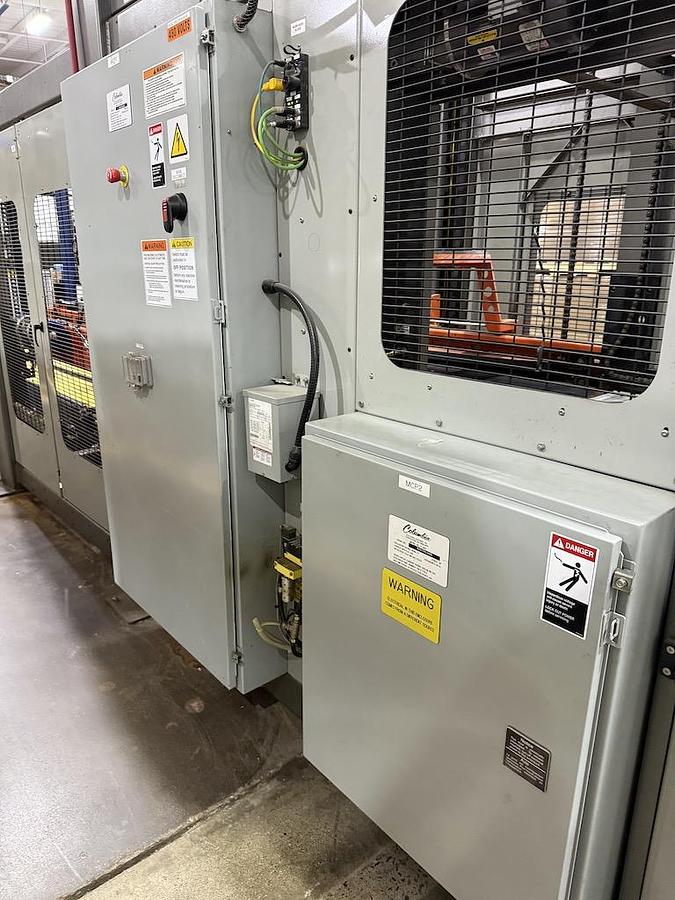 Used Columbia Low Level Case Palletizer, Model FL3000, Mfg’d 2018