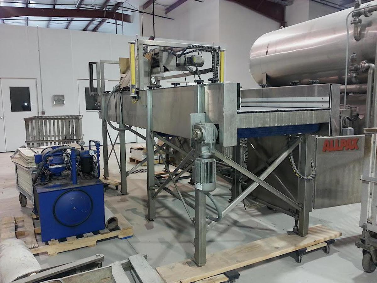 Used Allpax 1300 Rotary Water Immersion Retort System