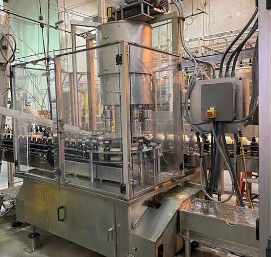 Used U.S. Bottlers Bottle Filler and Capper