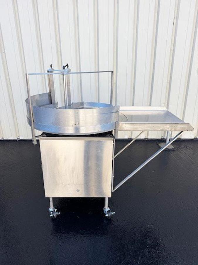 Used Charles Lapierre 36-Inch Rotary Feed Table