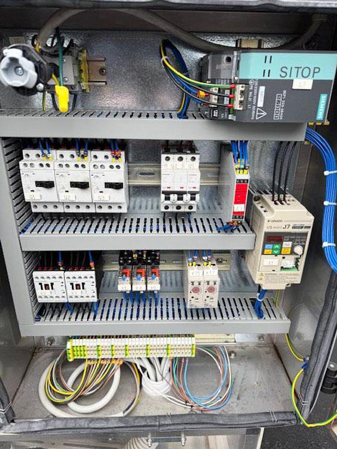 Used GAI 16Valve Triblock Bottle Sparger, Filler & Corker with Cork Feed System