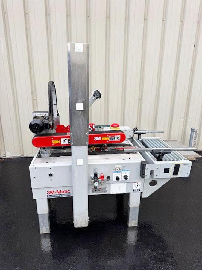 Used 3M-Matic 700r Top & Bottom Random Case Sealer – Taper 3-Inch