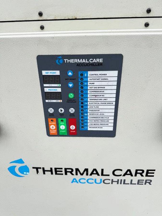Used Thermal Care 20 Ton Water Chiller -Accuchiller NQ-Series 