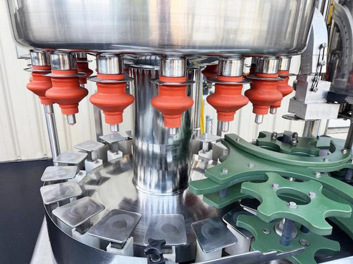 Used Filler Specialties 18/6 Mono-Block Bottle Filler-Capper