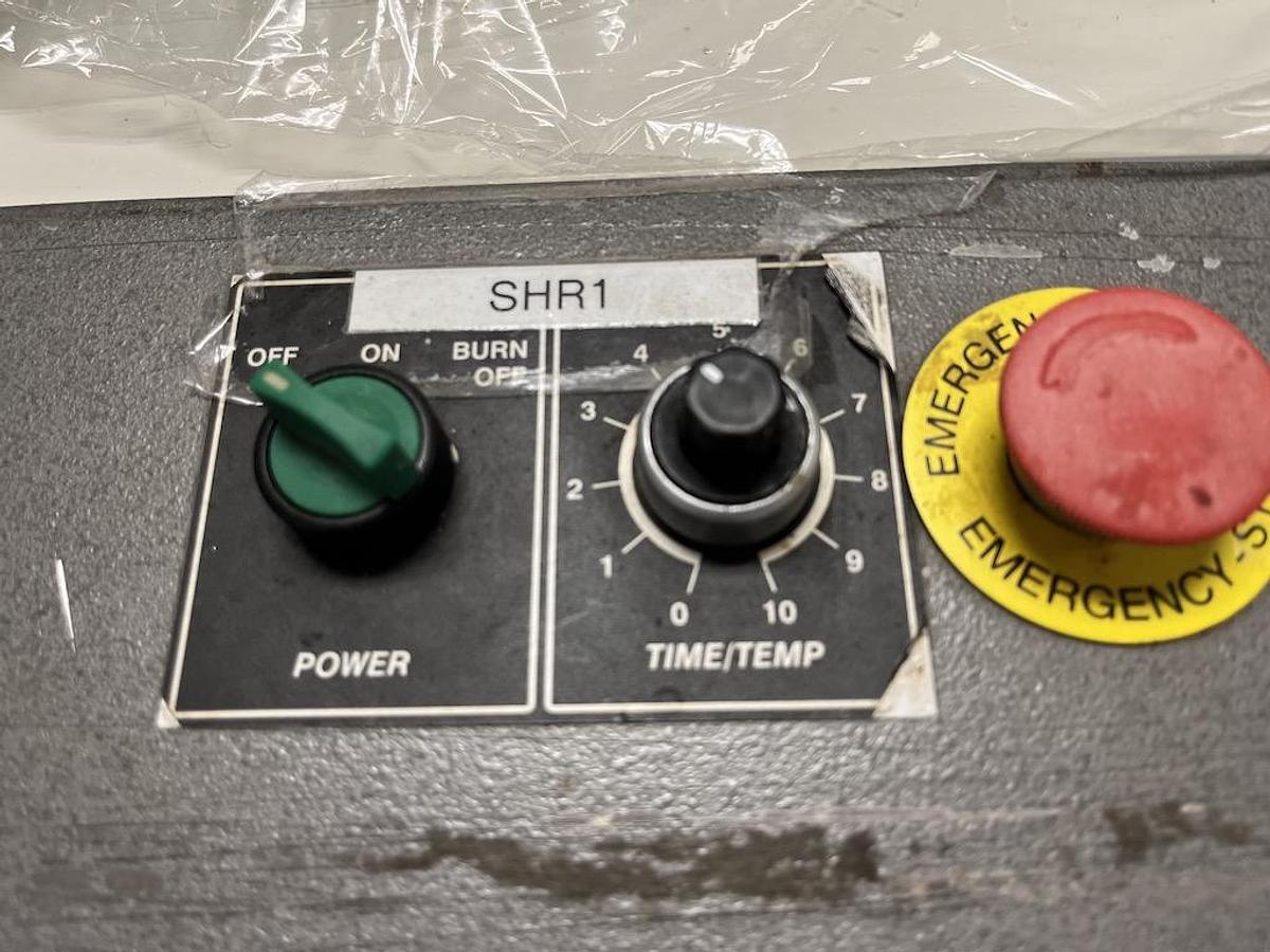 Used Clamco L-Bar Sealer - Shrink Wrapper with Heat Tunnel