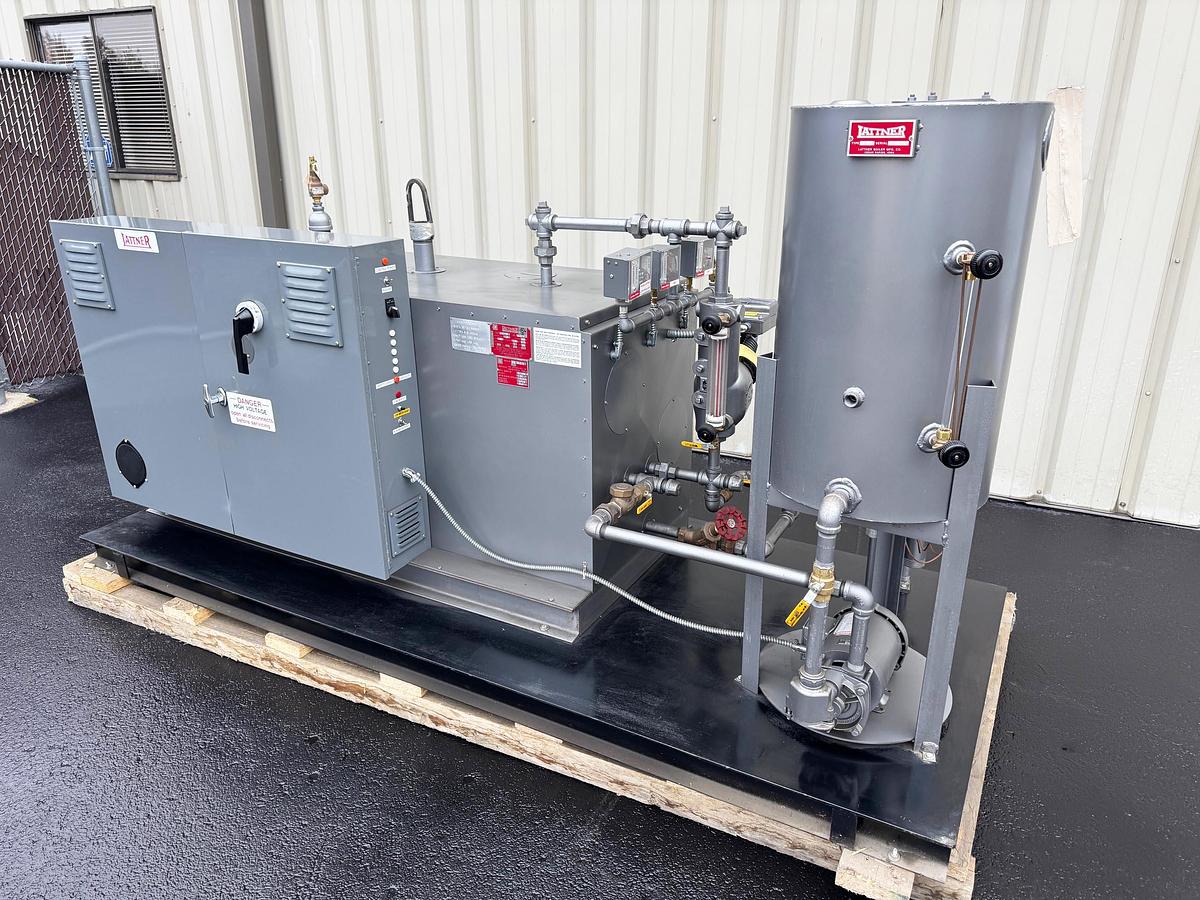Used Lattner 150HS Skid Package Electric Steam Boiler