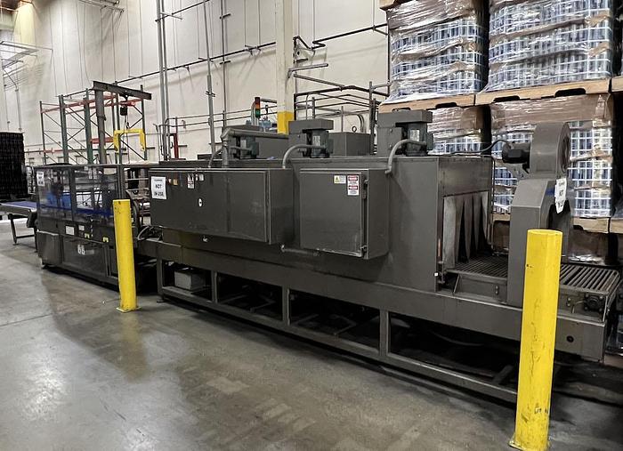 Used ARPAC BPMPT-5251 Tray Shrink Bundler Wrapper and Heat Tunnel