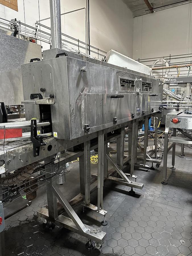 Used Partial KHS / Angelus Pneumatic Scale Beverage Canning Line 21,000 CPH,  Year 2017