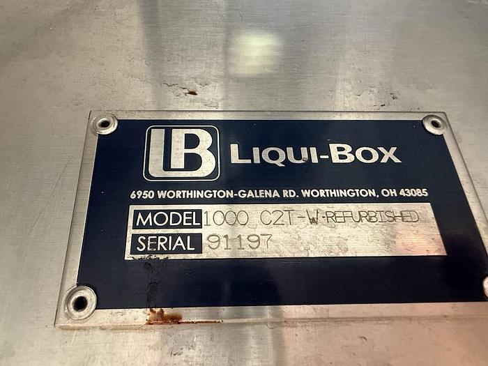 Used Bag-In-Box (BIB) Line