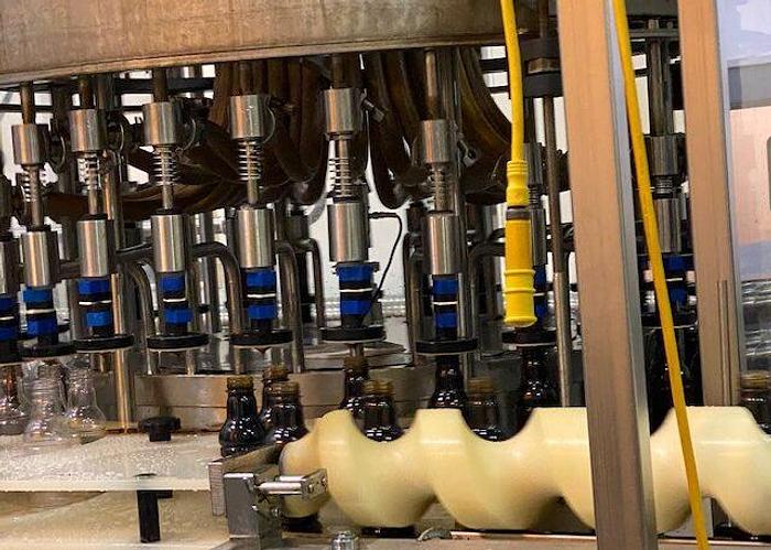 Used U.S. Bottlers Bottle Filler and Capper
