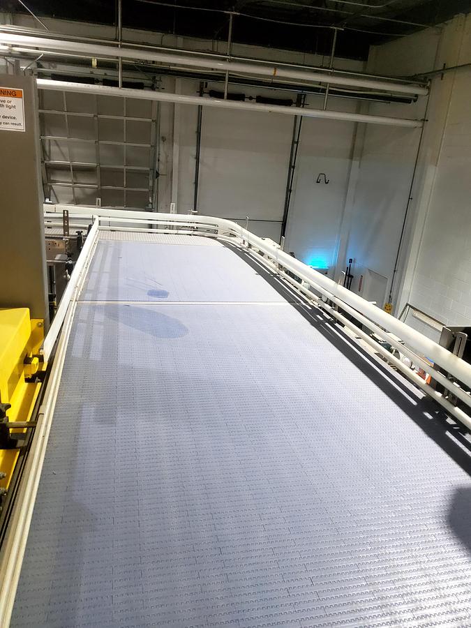 Used Busse / SJI Automatic High Level Bulk Container Depalletizer, Model W3002